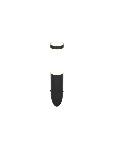 Luminaire extérieur TRIOTO noir mat pour façade et terrasse