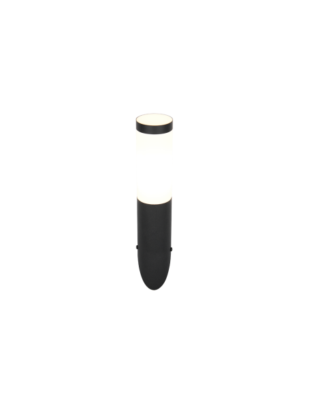 Luminaire extérieur TRIOTO noir mat pour façade et terrasse