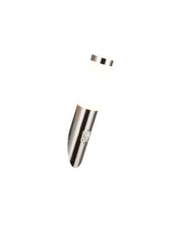 Applique extérieure TRIOTO nickel mat avec détecteur de mouvement