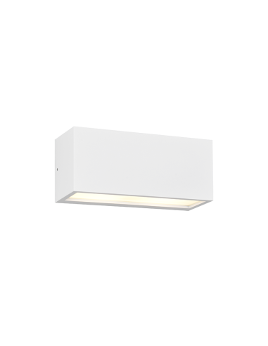 Applique extérieure MAYENNE blanc mat up and down IP44