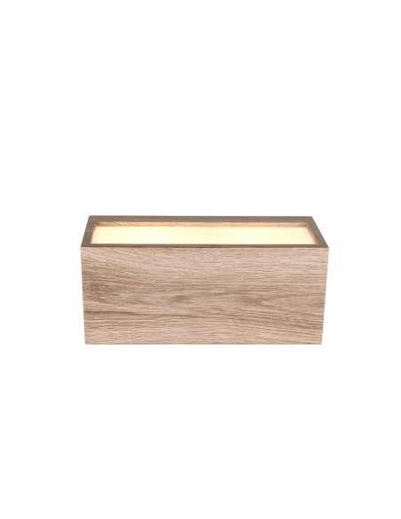 Applique murale extérieure Mayenne IP44 effet bois