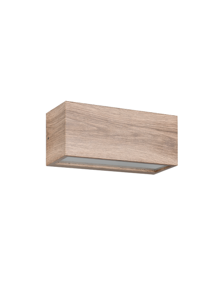 Applique murale extérieure Mayenne IP44 effet bois