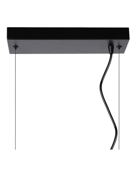 Suspension Led noire Fabian 4 points lumineux - Lucide Leluminaireled.com