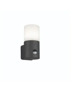 Petite applique extérieure Hoosic anthracite avec détecteur de mouvement IP44