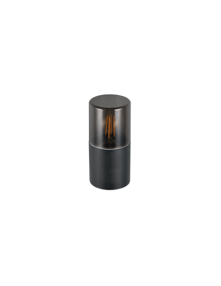 Luminaire mural extérieur Hoosic E27 aluminium moulé pour façade maison
