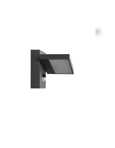 Applique LED extérieure Horton 8W 1000lm détecteur IP54