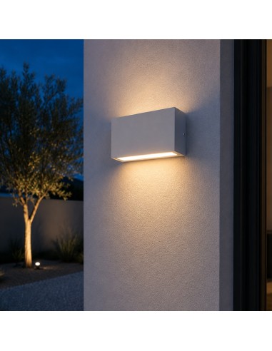 Applique extérieure LED Thames II design moderne pour façade et terrasse