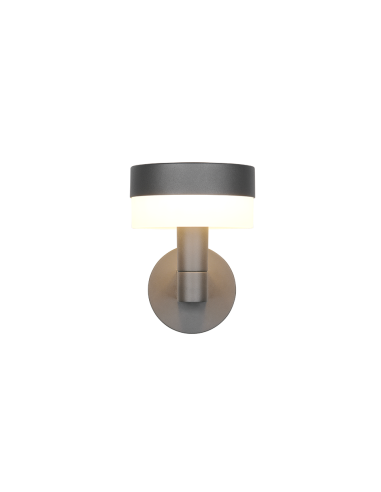 Applique extérieure LED Mackenzie blanc chaud 3000K pour façade et terrasse