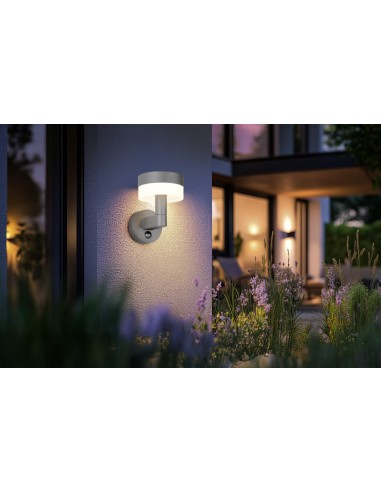Luminaire mural Mackenzie 8W 800 lumens pour éclairage extérieur sécurisé