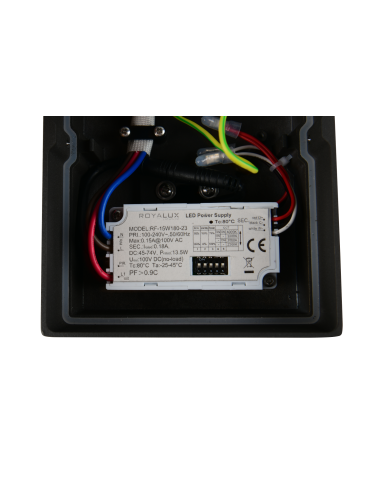 Applique LED Tagus détecteur 13W 1500lm IP54 CCT