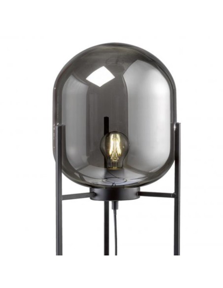 Lampadaire Led verre fumé - Fischer & Honsel - Regi Leluminaireled.com