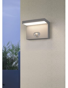 Applique extérieure LED BLYDE solaire anthracite avec détecteur de mouvement 2