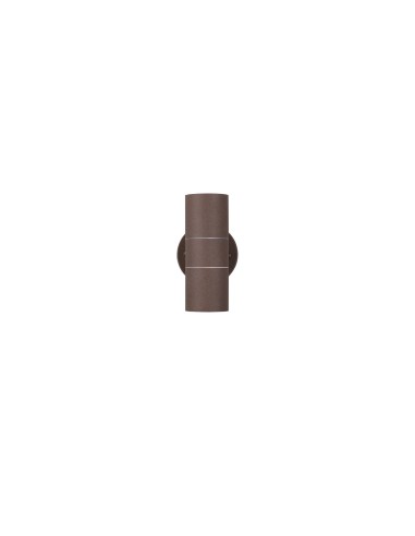 Applique extérieure TURIA 2xGU10 IP44 finition rouille