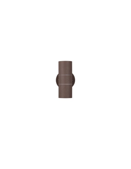 Applique extérieure TURIA 2xGU10 IP44 finition rouille