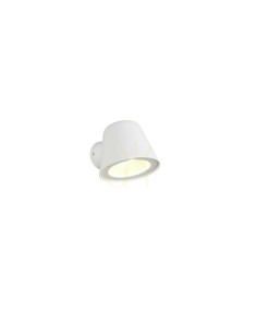 Applique extérieure BENI blanche compacte IP44 pour façade