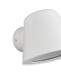 Applique extérieure BENI blanche compacte IP44 pour façade 2