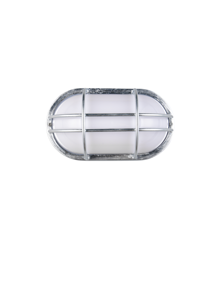 Applique extérieure TUMEN E27 IP44 finition zinc