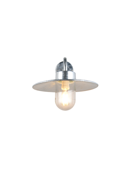 Applique extérieure TANA design classique finition zinc