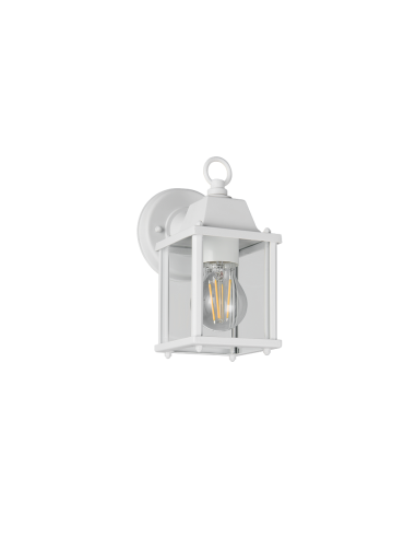 Applique murale extérieure MIRANDE blanc E27 IP23