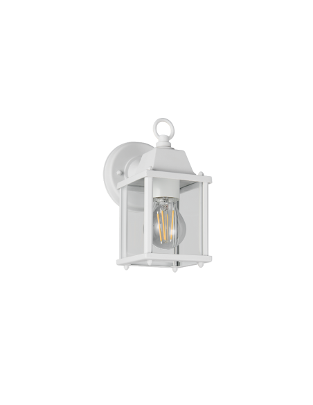 Applique murale extérieure MIRANDE blanc E27 IP23