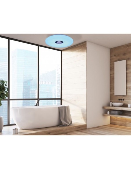 Plafonnier Led RGB bluetooth Nashville - Näve Leluminaireled.com