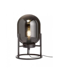 Lampe de table Led verre fumé - Fischer & Honsel - Regi Leluminaireled.com
