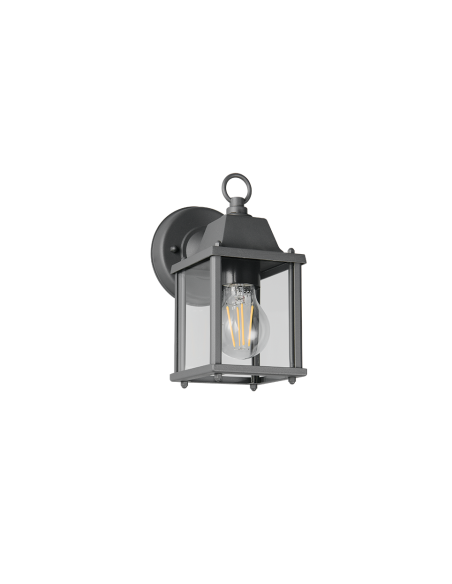 Applique murale extérieure MIRANDE anthracite E27 IP23