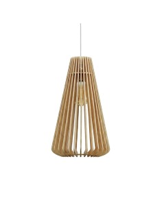 Suspension teinté chêne Diam. 27cm 1XE27 - Atelier Loupiote - Andromède