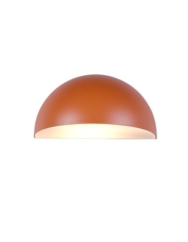 Détail applique murale MAAS design extérieur abricot Trio Lighting