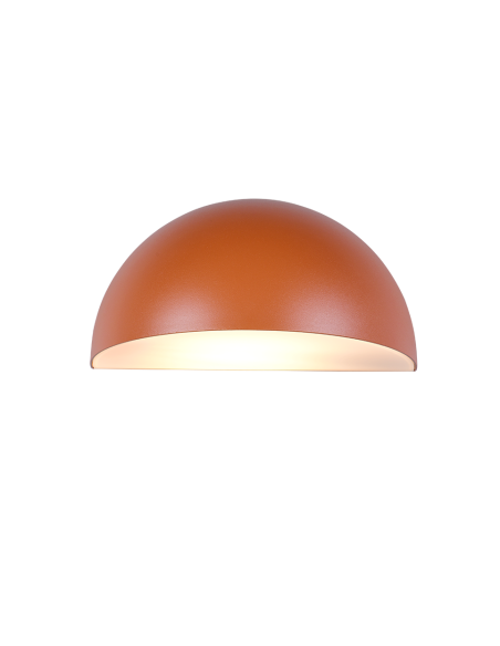 Détail applique murale MAAS design extérieur abricot Trio Lighting