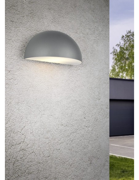 Applique murale extérieure IP44 design moderne anthracite E27