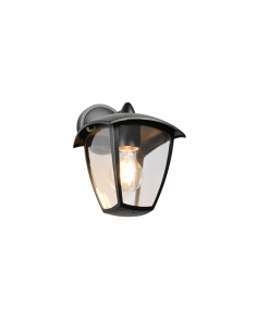 Applique extérieure Venta noir mat IP44 compatible E27