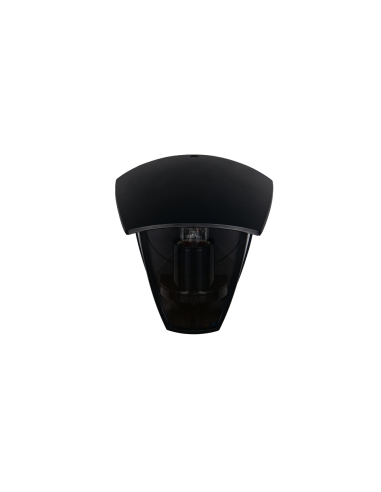 applique extérieure compacte noir mat E27 IP44