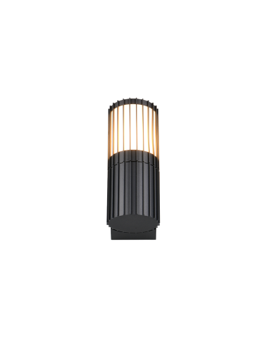 applique extérieure anthracite compacte E27 IP54