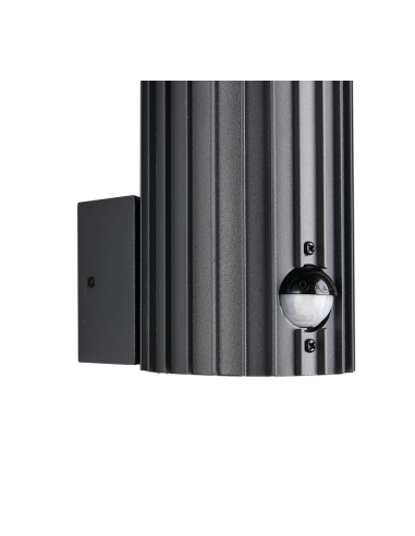 Applique extérieure Volga anthracite E27 IP54 moderne