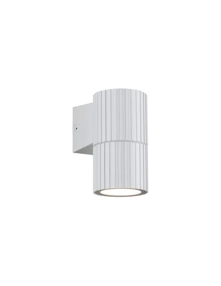 Applique extérieure Parana blanche en aluminium GU10