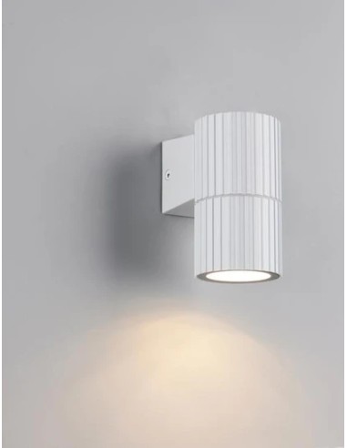 Applique murale extérieure Parana blanche IP44 design moderne
