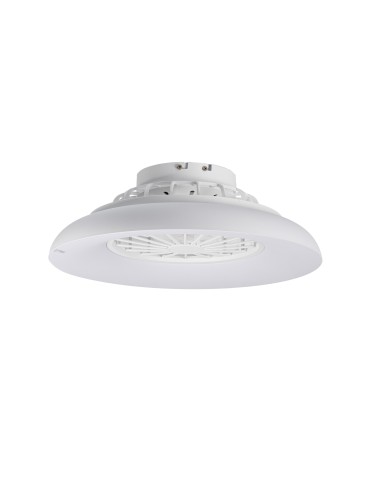 Plafonnier ventilateur dimmable CCT RGB blanc 48W - Kanlux - Plave pan