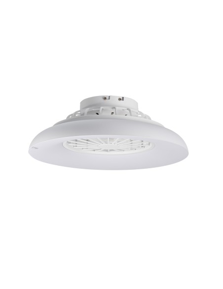 Plafonnier ventilateur dimmable CCT RGB blanc 48W - Kanlux - Plave pan