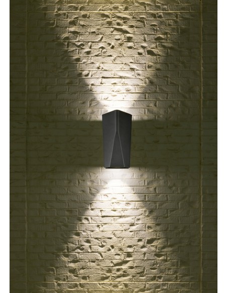 Applique murale extérieure Tay LED 1160 lm en aluminium