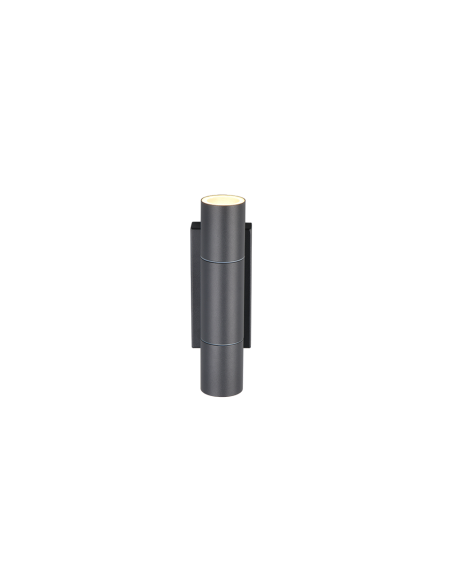 Applique extérieure Yamuna anthracite 2xGU10 IP65