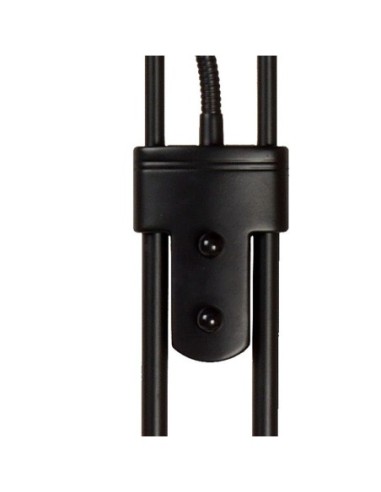 Lampadaire Led dimmable avec liseuse Champion noir - Lucide Leluminaireled.com