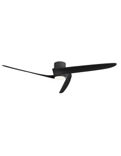 Ventilateur plafond Diam. 122cm 24W 27000/5000K Noir - Mantra - Groenland M