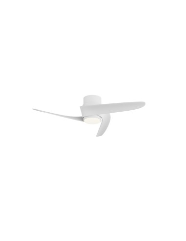 Ventilateur plafond Diam. 79.5cm 24W 27000/5000K Blanc - Mantra - Groenland XS