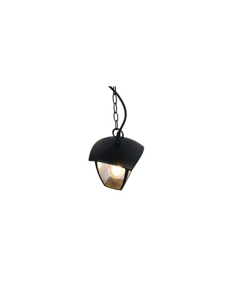 Suspension extérieure Venta IP44 noire compatible E27