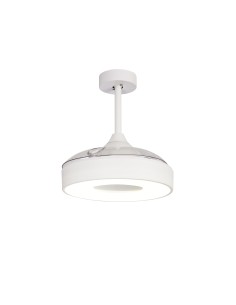Ventilateur plafond Diam.91 cm 45W 2700/5000 K Blanc - Mantra - Coin fan mini 2