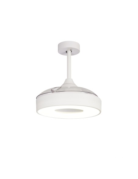 Ventilateur plafond Diam.91 cm 45W 2700/5000 K Blanc - Mantra - Coin fan mini