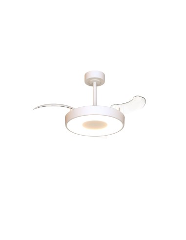 Ventilateur Diam.40 cm 36W 3000/5000 K Blanc - Mantra - Coin fan mini smart