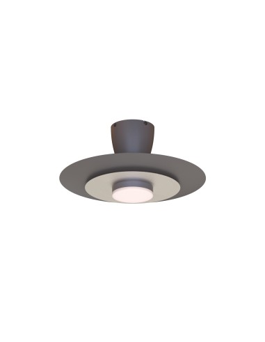 Ventilateur Diam.50 cm 20W 3000/5000 K Café et Nickel - Mantra - Kyoto