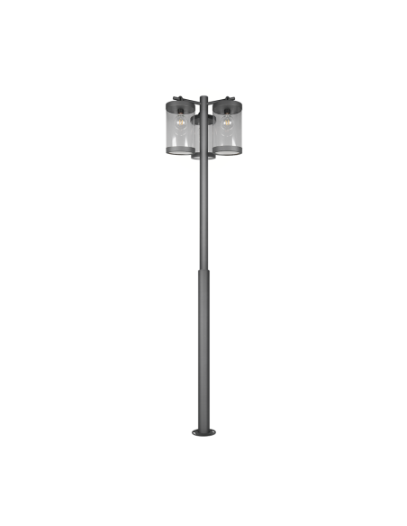 Lampadaire extérieur Sambesi anthracite 3xE27 IP44